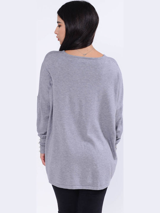 Damen Pullover Gray
