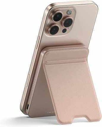 Satechi OntheGo MagSafe Power Bank 5000mAh 15W με Θύρα USB-C Ροζ Χρυσό