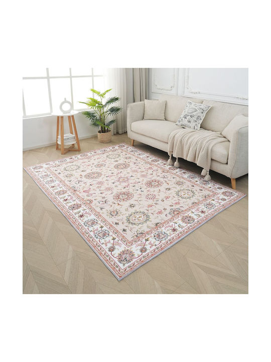 Homeone London Rutschfest Teppich Rechteckig Synthetisch,Polyester/Cotton/Leather