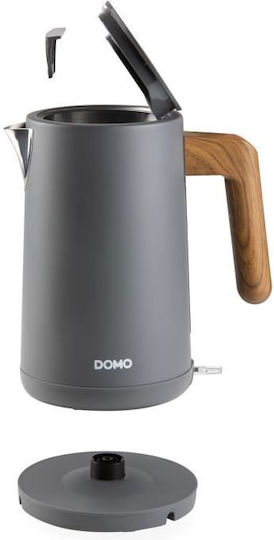 Domo Fierbător 1.7lt 2200W Negru