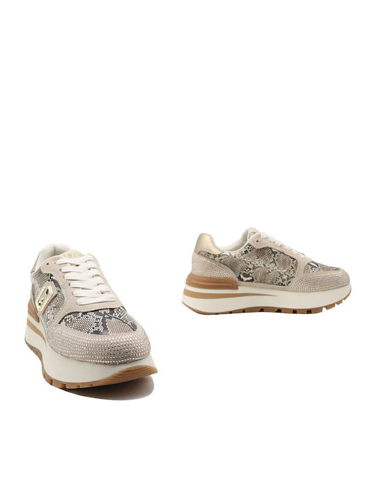 Amazing 25 Sneakers Rope / Light Gold