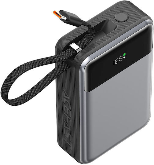 Acefast M21 Power Bank 20000mAh με Θύρα USB-A και Θύρα USB-C Power Delivery Μαύρο