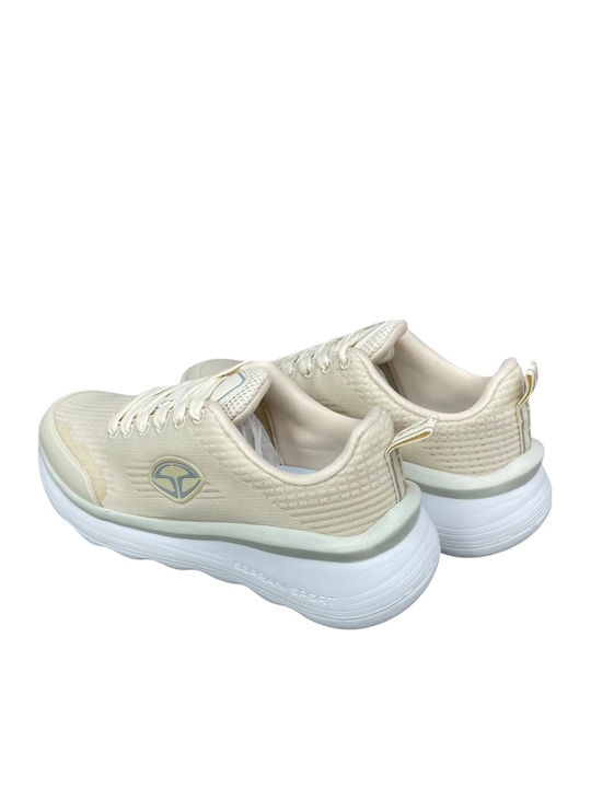 Damen Sneakers Beige