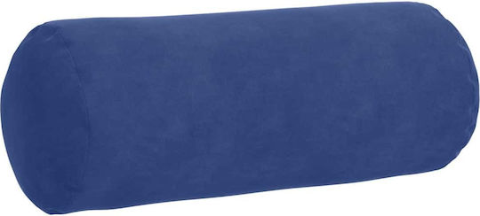vidaXL Velvet Blue Police Sofa Cushion 40x15cm