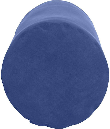vidaXL Velvet Blue Police Sofa Cushion 40x15cm