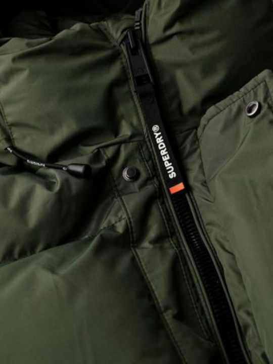 Μπουφάν Puffer Dark Moss Green