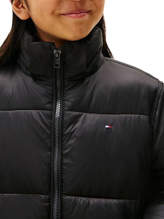 Kids' Casual Jacket with Hood Black