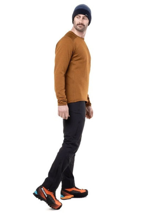Langarm Pullover Braun
