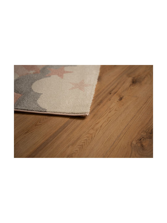 Tzikas Carpets Diamond 76775-255 Kinder Teppich Rosa 133x190cm