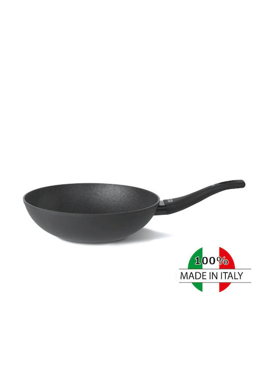 TVS Virtus Wok din Oțel Inoxidabil cu Strat Antiaderent 28cm