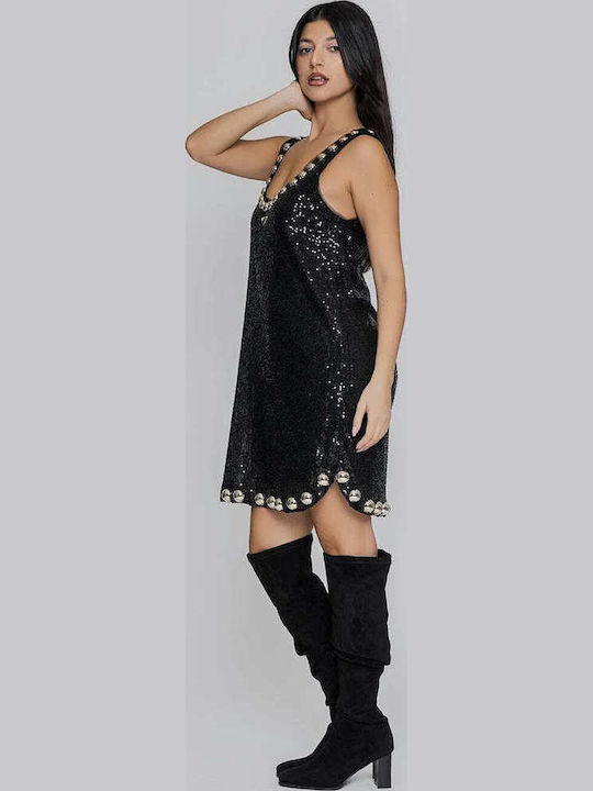 Mini Evening Dress Black