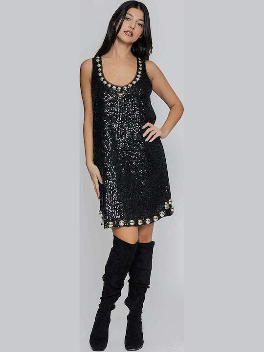 Mini Evening Dress Black