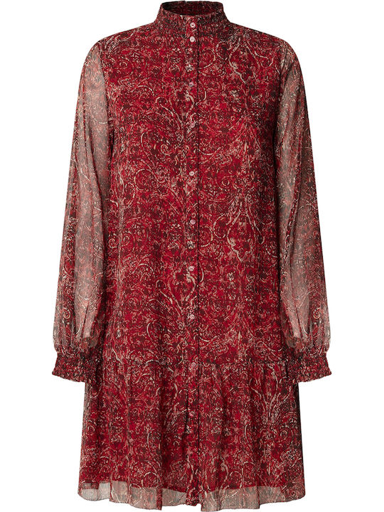 Mini Dress Royal Red