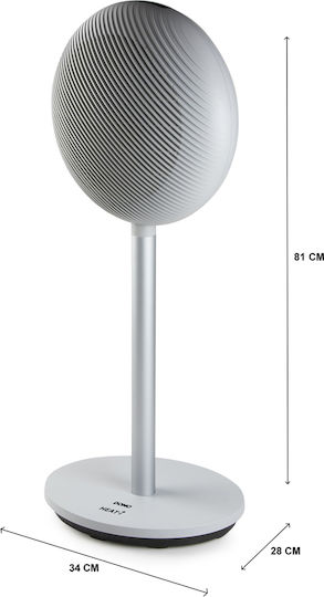 Domo Heat-i Ceramic Fan Heater Room Floor Alb 2000W