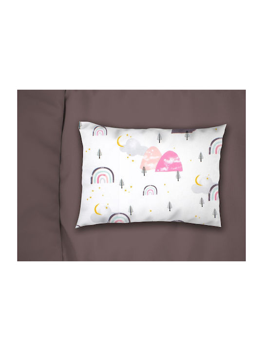 Dimcol Baby Cotton Pillowcase Multicolour 45x35cm