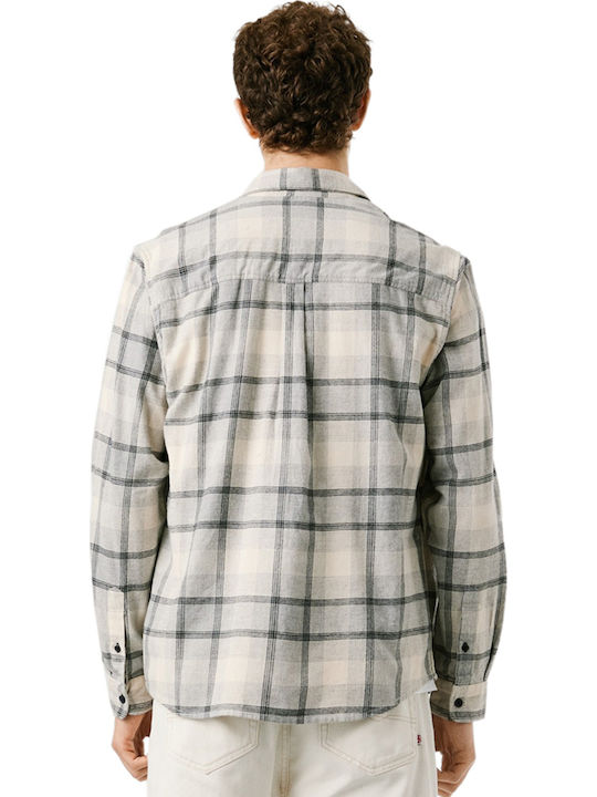 Μακρυμάνικo Overshirt Grey Marl