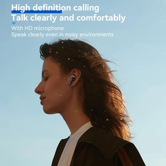 Yesido TWS25 In-ear Bluetooth Handsfree Ακουστικά με Θήκη Φόρτισης Μαύρα