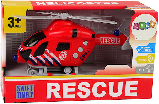 Lean Toys Hubschrauber für 3+ Jahre alt+ Jahre