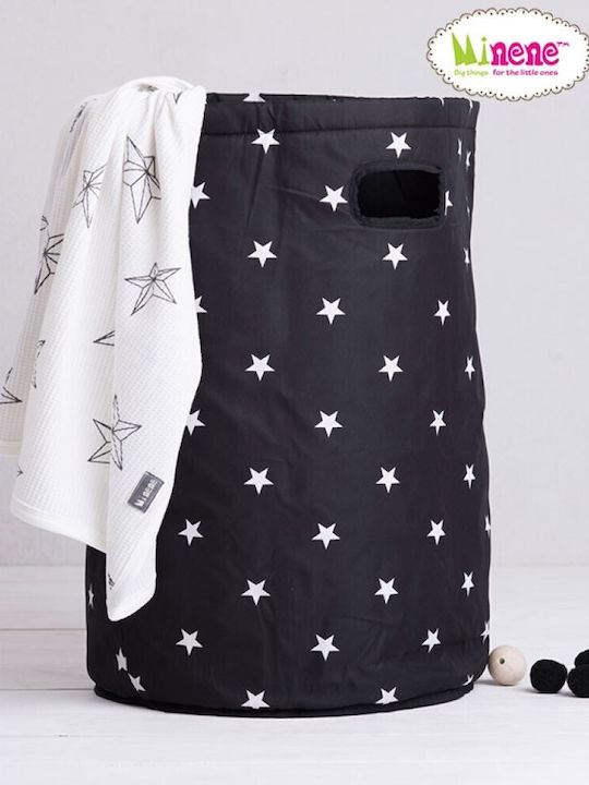 Minene Cutie de jucării pentru copii din material textil Stars Negru 1buc