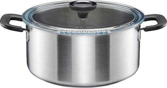 Fiskars Fiskars Deep Stainless Steel Pot 5L / 26.5cm