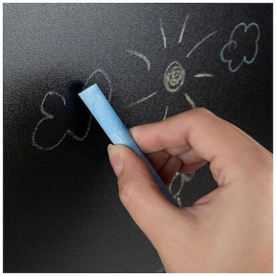Educational Wooden Blackboard Magnetic Drawing Board 2 in 1 Double-Sided Aria Trade