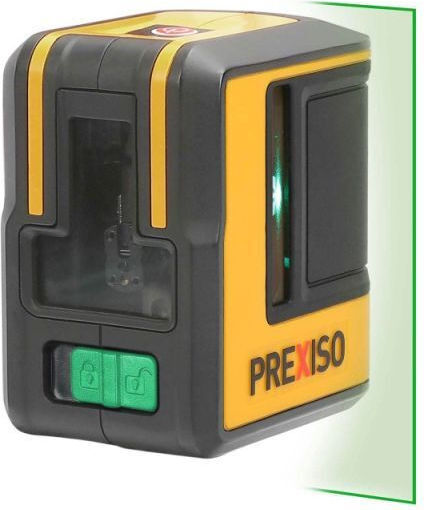 Prexiso Γραμμικό Αλφάδι Laser Πράσινης Δέσμης με Εύρος Εργασίας 20m