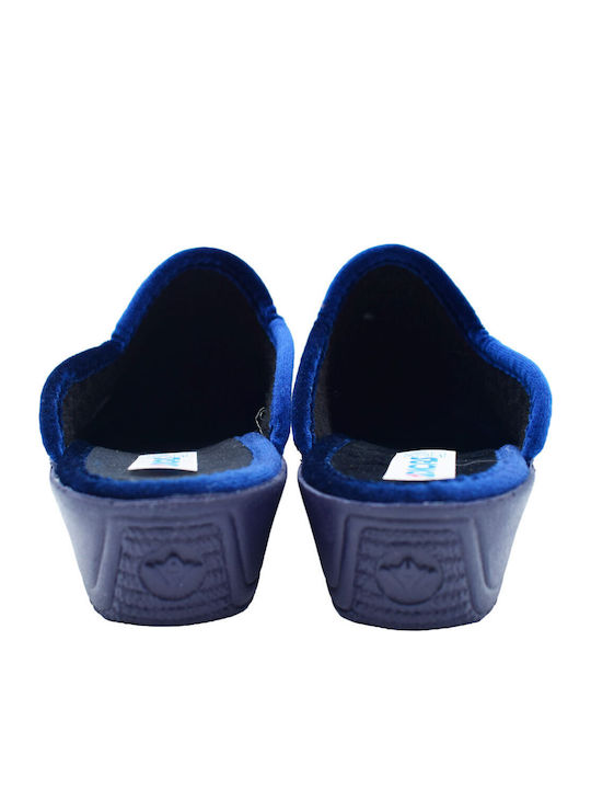 Anatomische Damen Hausschuhe Blau 47691_DI_K20536X