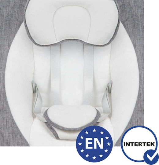 Kidwell Electric Relax pentru Bebeluși Luxi cu Muzică Gri pentru Copil până la 9kg