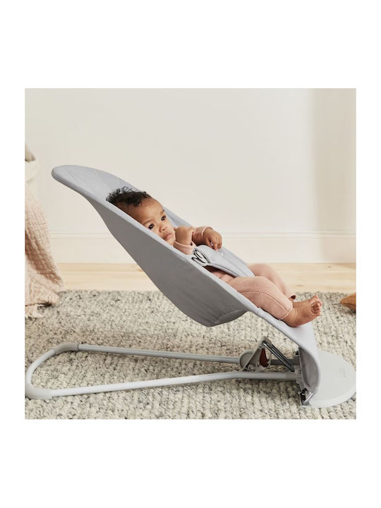 BabyBjorn Manual Baby Relax Bliss Petal Quilt Light Grey for Child up to 13kg