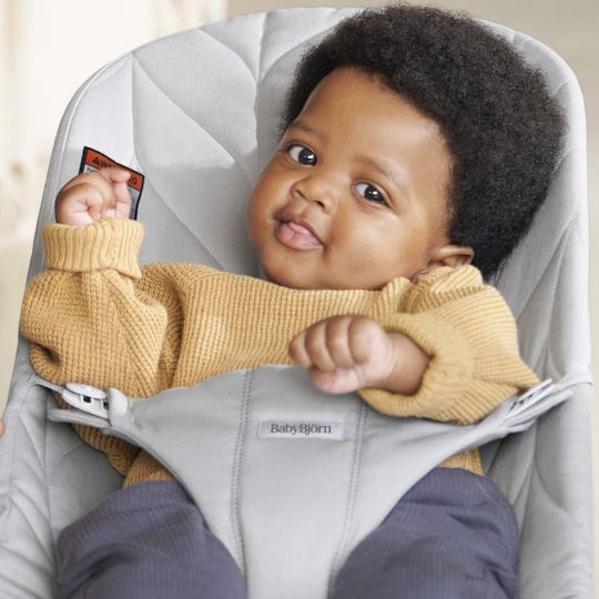 BabyBjorn Handbuch Baby Relax Bliss Petal Quilt Light Grey für Kind bis 13kg
