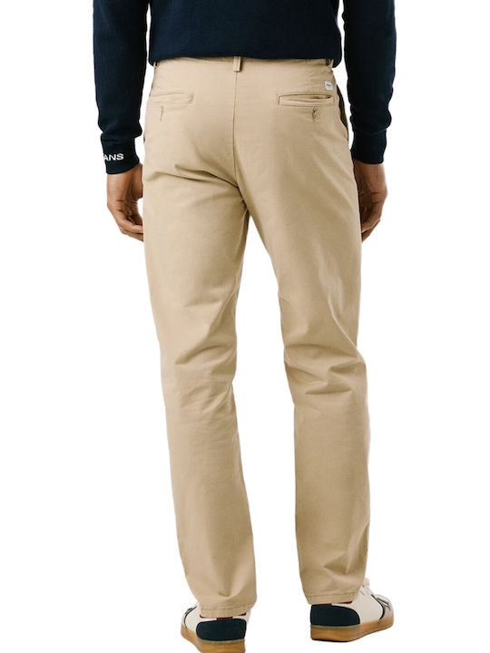 Pantaloni Barbati Chino Slim Fit Stone Beige