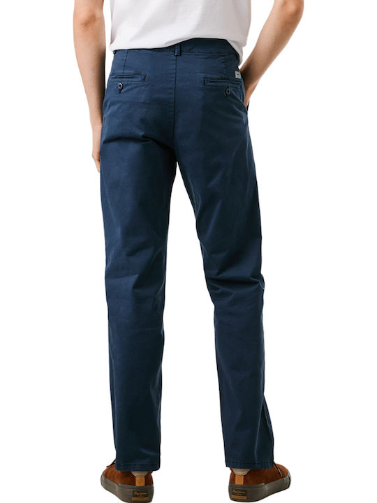 Trousers Chino in Slim Fit Dulwich Blue