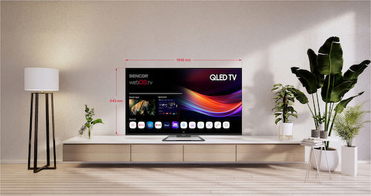 Sencor Smart Television 50" 4K UHD QLED SLE 50Q871B HDR (2025)