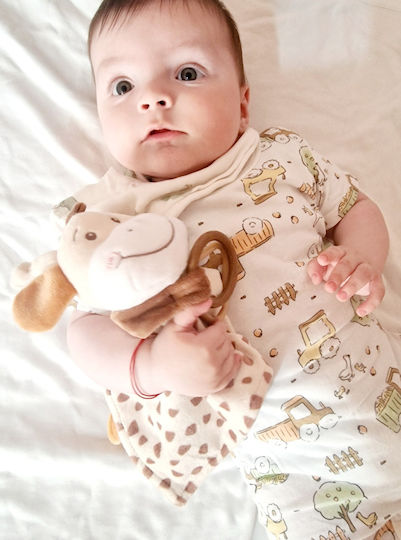 Amek Toys Пелена за бебе Камила Libbie Beige