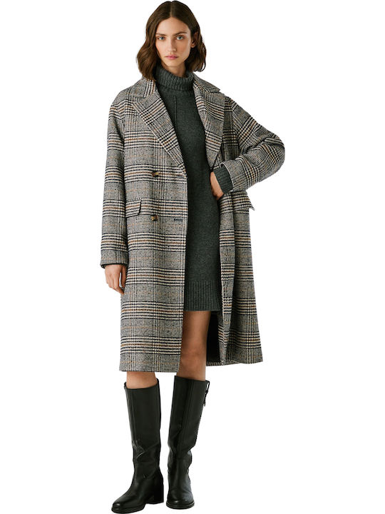 Women's Slate Rose Coat with Belt