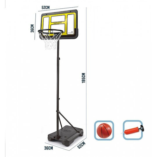 Zita Toys Παιδική Μπασκέτα Εξωτερικού και Εσωτερικού Χώρου με Βάση