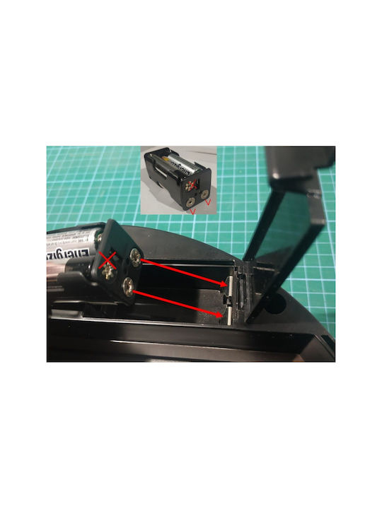 MRShome Coș de Gunoi Plastic cu Senzor Roșu 8lt 1buc
