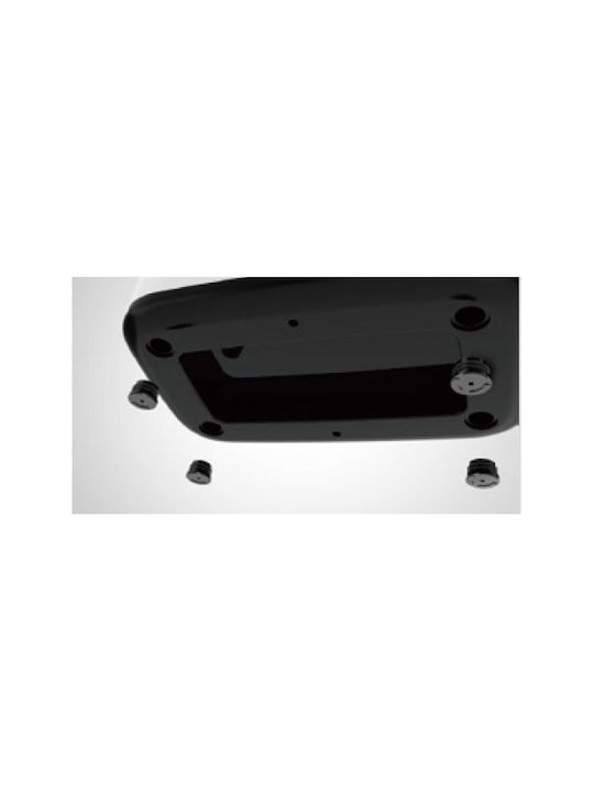 MRShome Coș de Gunoi Plastic cu Senzor Roșu 8lt 1buc