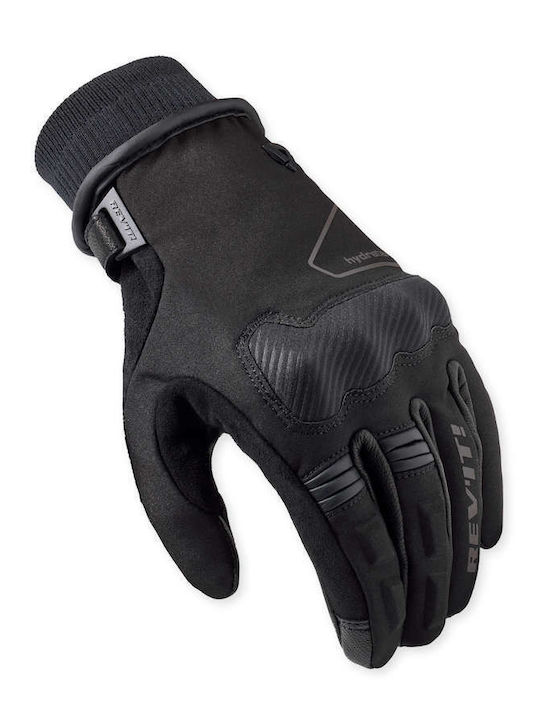 Rev'IT Hydra 3 H2O Γυναικεία Γάντια Μηχανής Softshell Αδιάβροχα Μαύρα