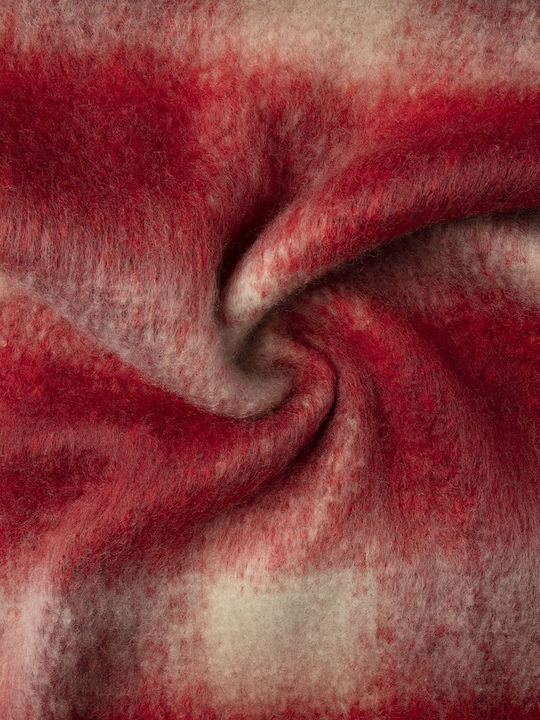 Women's Wool Scarf Red