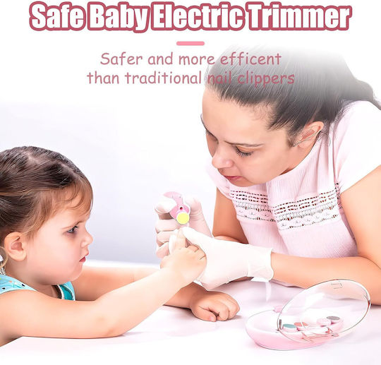 Baby Electric Nail File Pink
