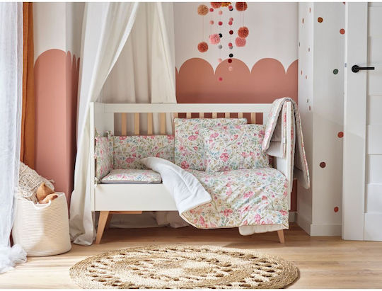 Kidscom Polymorphische Babywiege Swing Weiß mit Matratze