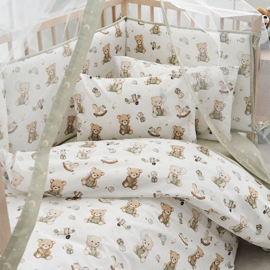 Vesta Home Baby Duvet Cover Set With Pillowcase Anew 120x160cm