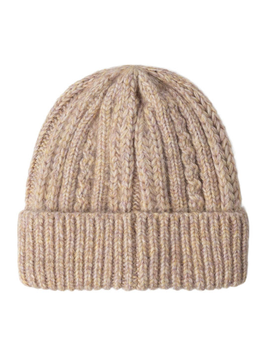 Beanie Frauen Beanie Gestrickt in Rosa Farbe