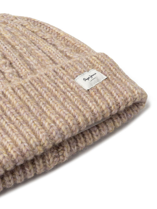 Beanie Frauen Beanie Gestrickt in Rosa Farbe