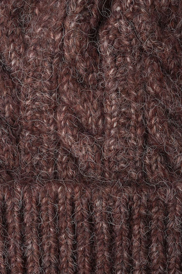 Beanie Beanie Knitted in Red color