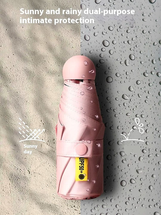 Windproof Umbrella Compact Red