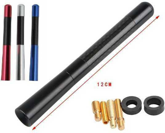 Car Antenna Roof Threaded in Black Color