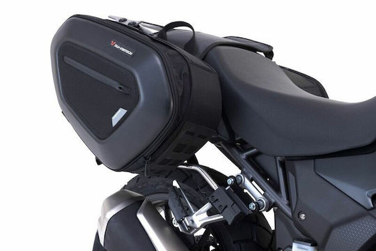 SW-Motech Pro Blaze Σετ Σαμάρια Μοτοσυκλέτας σε Μαύρο Χρώμα