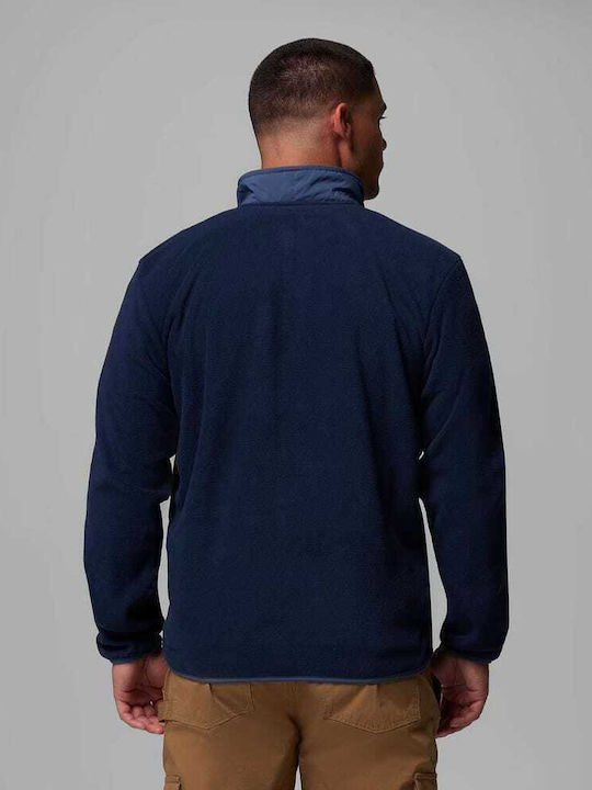 Ανδρική Ζακέτα Fleece Μπλε